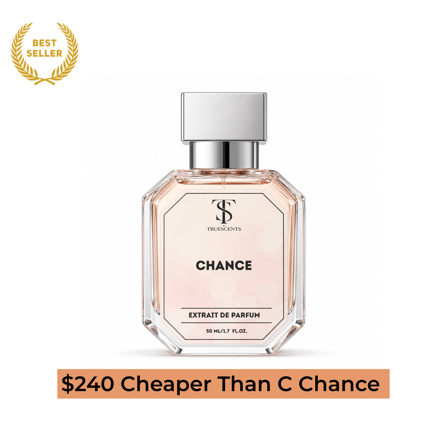 CHANCE perfume bottle inspired by Chanel Chance