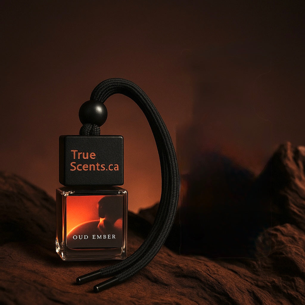 Oud Ember – Car Hanging Fragrance Inspired by Tom Ford Oud Wood